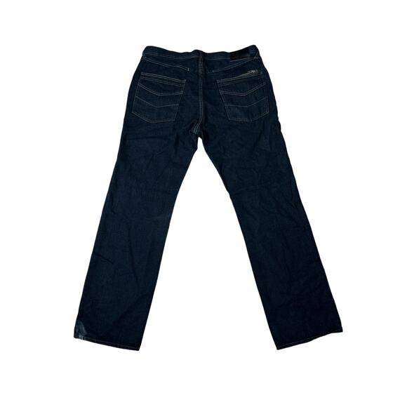 Seven Oaks Men's Jeans Size 36 waist Baggy Casual Straight Leg - Picture 2 of 5